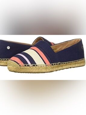 UGG® Renada Stripe Slip On Shoes for Women size 7 1/2- good condition